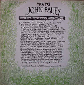 John Fahey ‎– The Transfiguration Of Blind Joe Death
