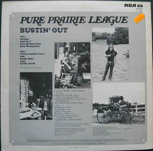 Pure Prairie League ‎– Bustin' Out