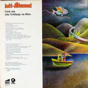 Inti-Illimani* ‎– Lied, Um Eine Schlange Zu Töten