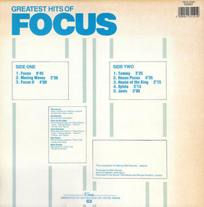 Focus  ‎– Greatest Hits Of Focus