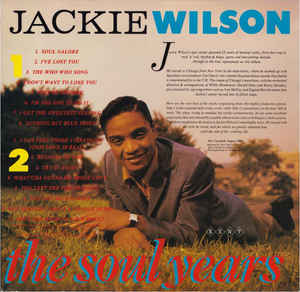 Jackie Wilson ‎– The Soul Years