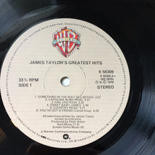 Load image into Gallery viewer, James Taylor  ‎– James Taylor&#39;s Greatest Hits