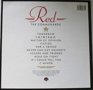 The Communards ‎– Red