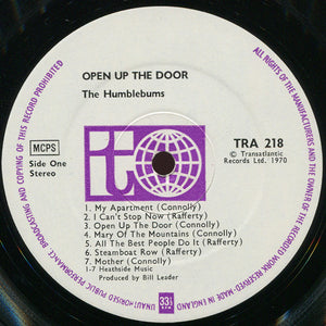 The Humblebums ‎– Open Up The Door