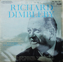 Load image into Gallery viewer, Richard Dimbleby ‎– The Voice Of Richard Dimbleby