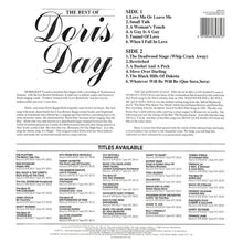 Load image into Gallery viewer, Doris Day ‎– The Best Of Doris Day