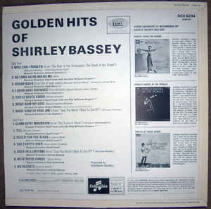 Shirley Bassey ‎– Golden Hits Of Shirley Bassey