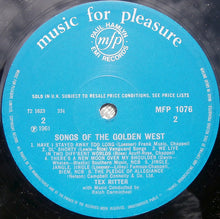 Load image into Gallery viewer, Tex Ritter ‎– Songs Of The Golden West