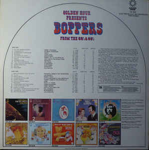 Various ‎– Golden Hour Presents Boppers From The 50's And 60's
