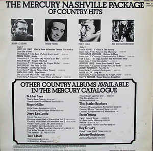 Various ‎– The Mercury Nashville Package Of Country Hits