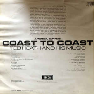 Ted Heath And His Music ‎– America Swings Coast To Coast