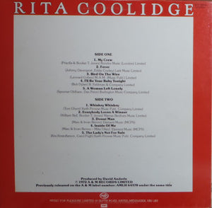 Rita Coolidge ‎– The Lady's Not For Sale