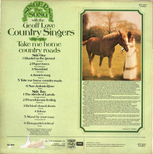 The Geoff Love Country Singers ‎– Take Me Home Country Roads