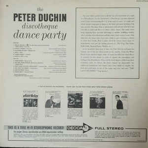 Peter Duchin ‎– The Peter Duchin Discotheque Dance Party