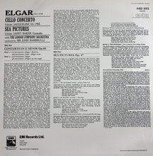 Load image into Gallery viewer, Elgar*, Jacqueline Du Pré, London Symphony Orchestra*, Sir John Barbirolli, Janet Baker ‎– Cello Concerto / Sea Pictures