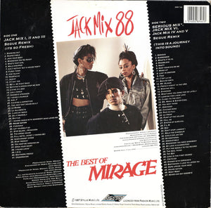 Mirage  ‎– Jack Mix - The Best Of Mirage -  Non Stop Hits