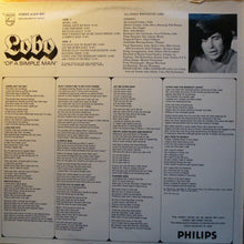 Load image into Gallery viewer, Lobo (3) ‎– Of A Simple Man