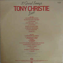 Load image into Gallery viewer, Tony Christie ‎– Live