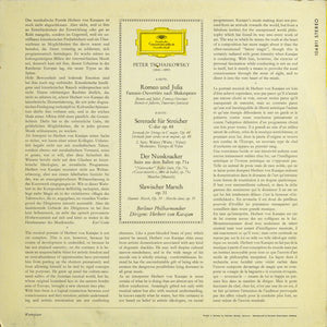 Peter Tschaikowsky*, Herbert von Karajan, Berliner Philharmoniker – Peter Tschaikowsky - Herbert von Karajan