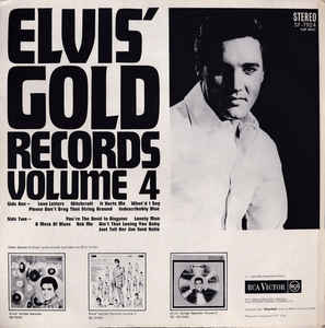 Elvis Presley ‎– Elvis' Gold Records - Volume 4