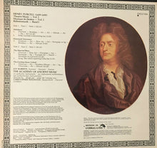 Load image into Gallery viewer, Purcell* - The Academy Of Ancient Music ‎– Theatre Music Vol I (Abdelazer • Distressed Innocence • The Married Beau • The Gordian Knot Untied)