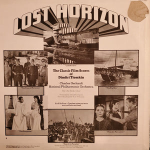 Tiomkin* / National Philharmonic Orchestra ‎– Lost Horizon - The Classic Film Scores Of Dimitri Tiomkin