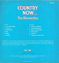 Load image into Gallery viewer, The Donnettes ‎– Country Now