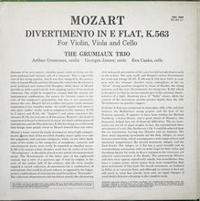 Load image into Gallery viewer, Mozart*, The Grumiaux Trio* ‎– Divertimento In E Flat Major, K 563 For Violin, Viola And Cello