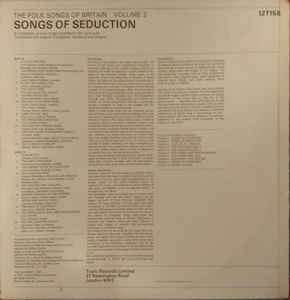 Various ‎– Songs Of Seduction