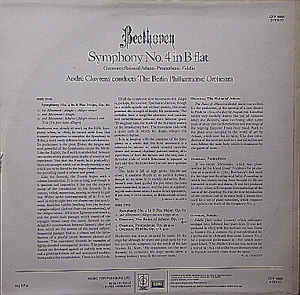 Beethoven* / André Cluytens, The Berlin Philharmonic Orchestra* – Symphony No. 4 In B Flat