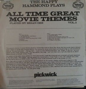 Brian Dee ‎– The Happy Hammond Plays All Time Great Movie Themes Vol.2