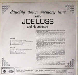 Joe Loss And His Orchestra* ‎– Dancing Down Memory Lane