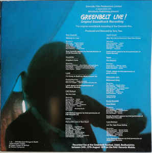 Various ‎– Greenbelt Live! Original Soundtrack Recording