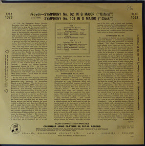Haydn*, Georg Szell*, The Cleveland Orchestra, Eugene Ormandy, The Philadelphia Orchestra ‎– Symphony