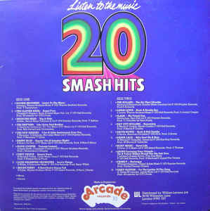 Various ‎– Listen To The Music - 20 Smash Hits