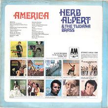 Load image into Gallery viewer, Herb Alpert &amp; The Tijuana Brass ‎– America