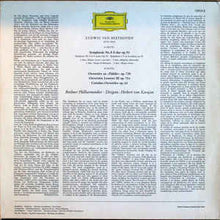 Load image into Gallery viewer, Beethoven* – Berliner Philharmoniker · Herbert von Karajan ‎– Symphonie Nr. 8 / Ouvertüren: »Fidelio« · »Leonore III« · »Coriolan«