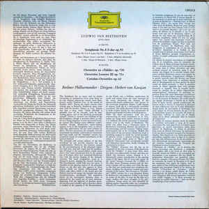 Beethoven* – Berliner Philharmoniker · Herbert von Karajan – Symphonie Nr. 8 / Ouvertüren: »Fidelio« · »Leonore III« · »Coriolan«