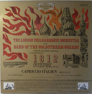 Tchaikovsky* - The London Philharmonic* With Band Of The Coldstream Guards*, Vernon Handley – 1812 Overture / Capriccio Italien, Opus No. 45