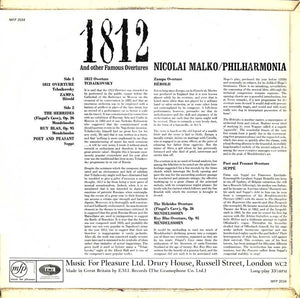 Nicolai Malko / Philharmonia* ‎– 1812 And Other Famous Overtures