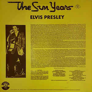 Elvis Presley ‎– Interviews And Memories Of: The Sun Years