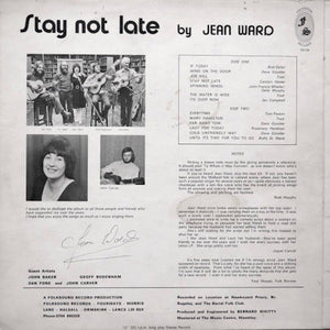 Jean Ward ‎– Stay Not Late