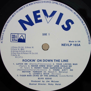 Elvis Eddie ‎– Rockin` On Down The Line With Elvis Eddie