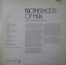 Load image into Gallery viewer, Brotherhood Of Man ‎– Save Your Kisses For Me