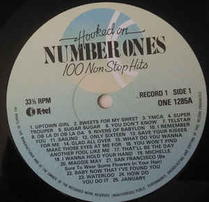 Various ‎– Hooked On Number Ones / 100 Non Stop Hits
