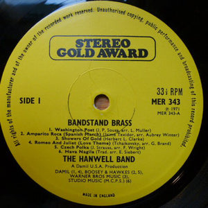 The Hanwell Band ‎– Bandstand Brass