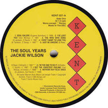 Load image into Gallery viewer, Jackie Wilson ‎– The Soul Years