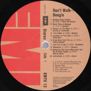 Various ‎– Don't Walk, Boogie