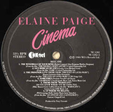 Load image into Gallery viewer, Elaine Paige ‎– Cinema