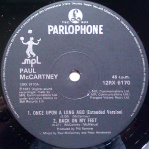 Paul McCartney ‎– Once Upon A Long Ago